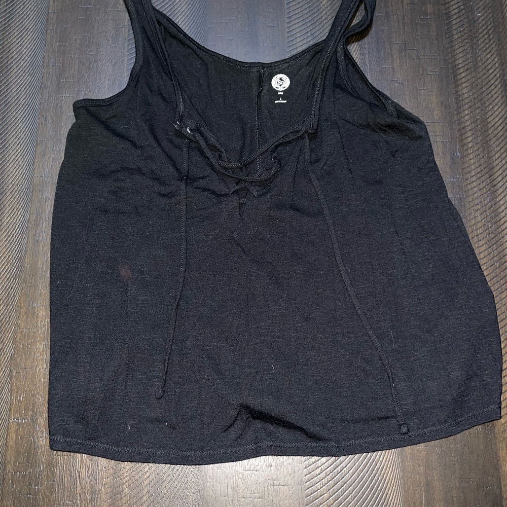 Black Sleeveless Top